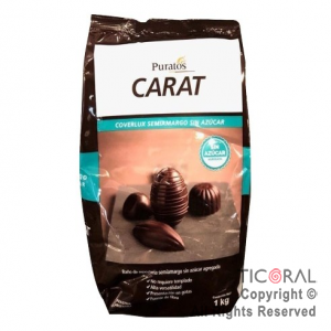 CARAT COVERLUX GOTAS SEMI AMARGO SIN AZUCAR X 800gr